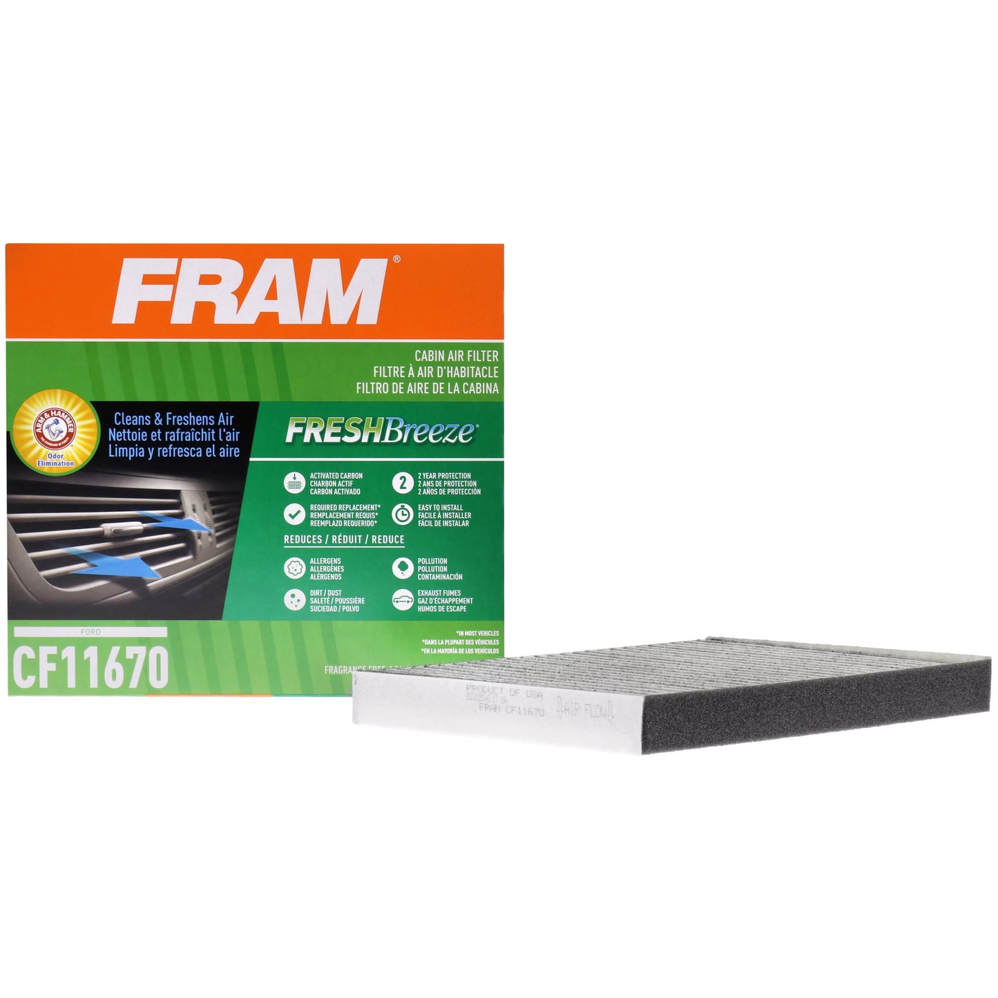 Filtre à air d'habitacle Fram CF11670