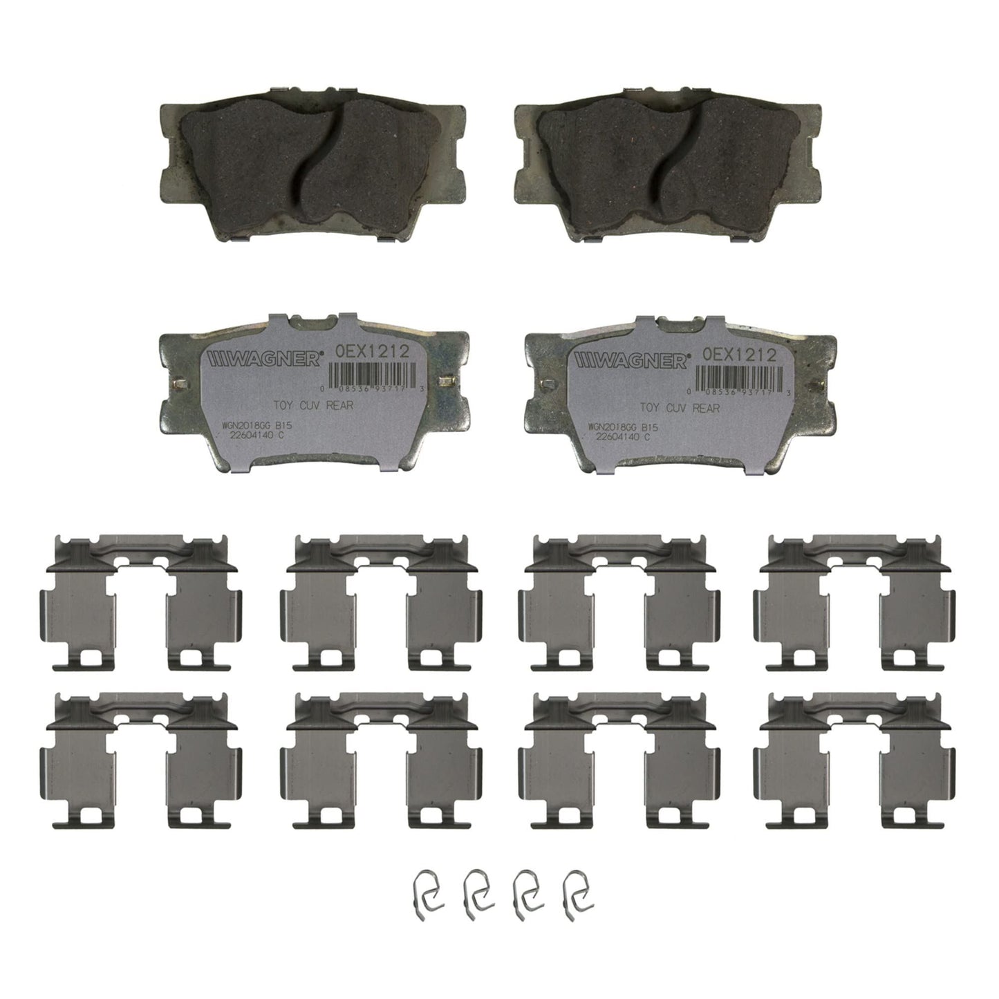 Wagner OEX1212 Disc Brake Pad Set