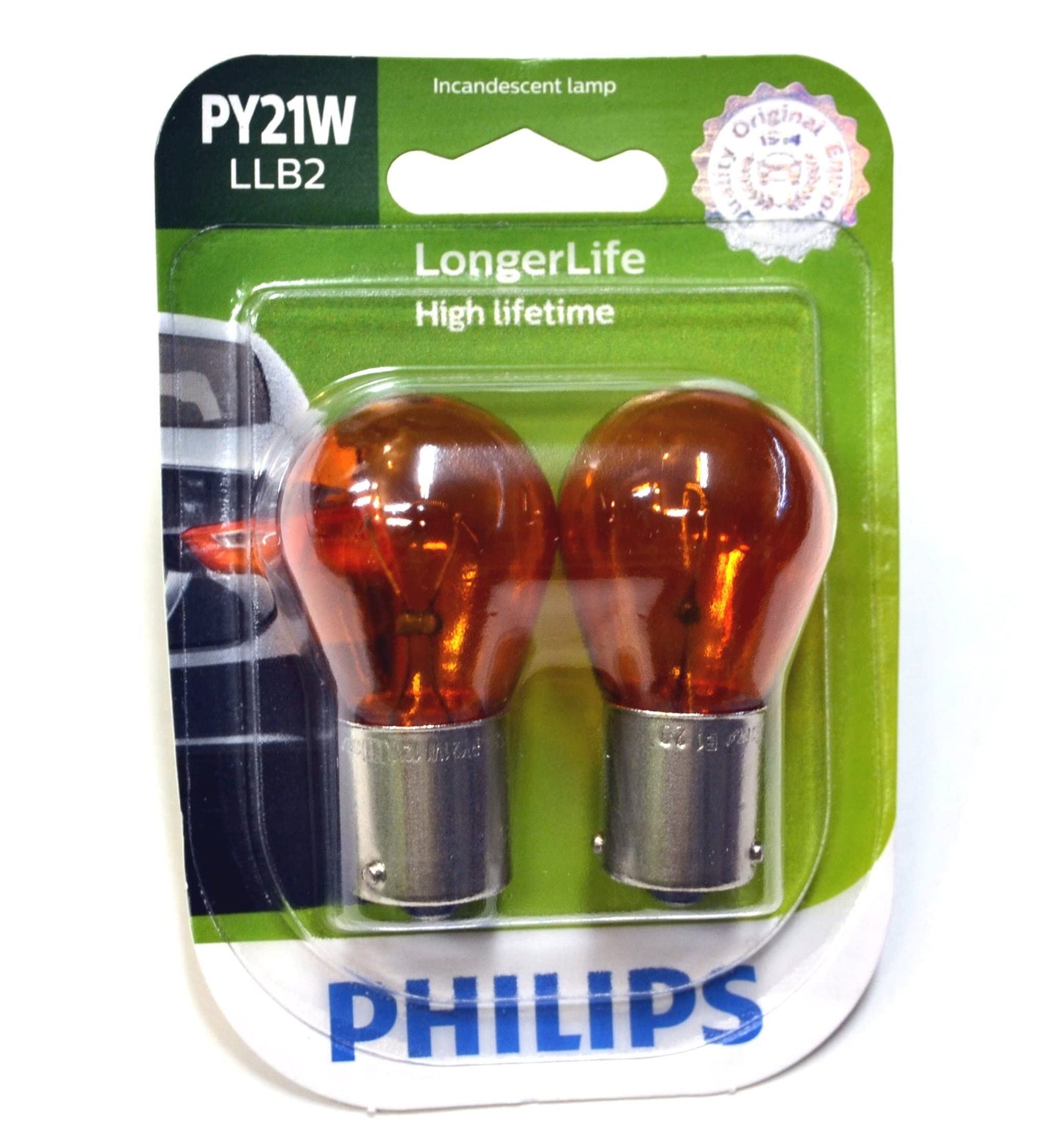 Bombilla para luz intermitente Philips PY21WLLB2