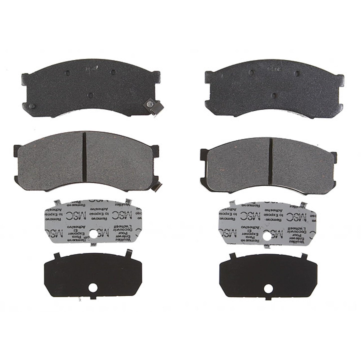 ACDelco Professional Durastop 17D428M Jeu de plaquettes de frein à disque