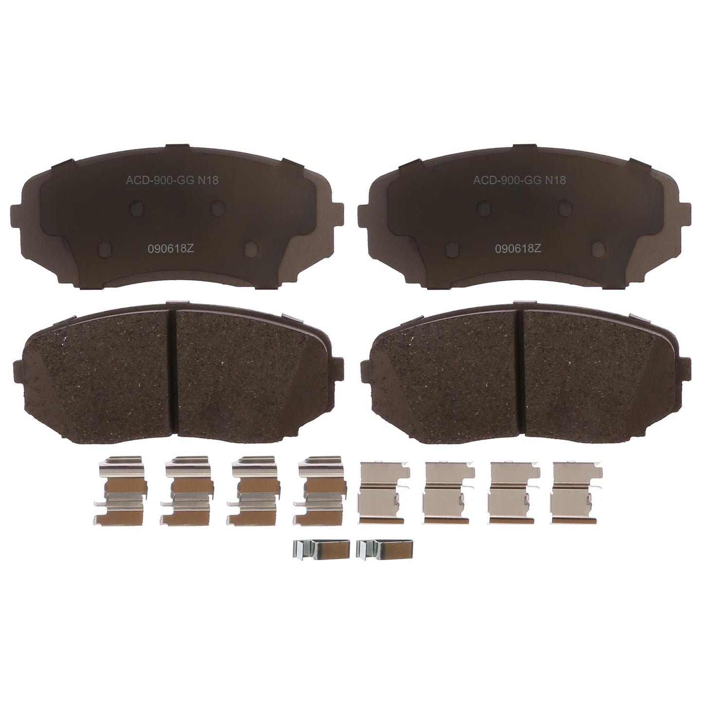 ACDelco Advantage 14D1258CHF1 Disc Brake Pad Set