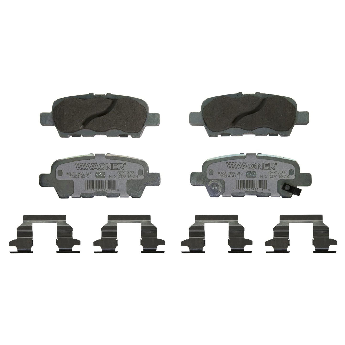 Wagner OEX1393 Disc Brake Pad Set