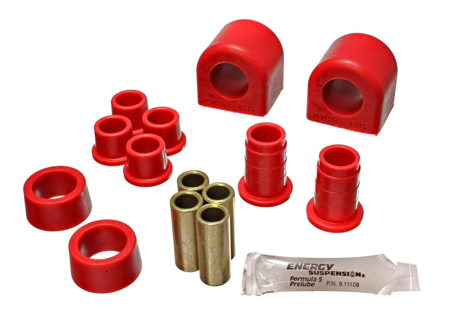 Energy Suspension 3.5138R Suspension Stabilizer Bar Bushing Kit
