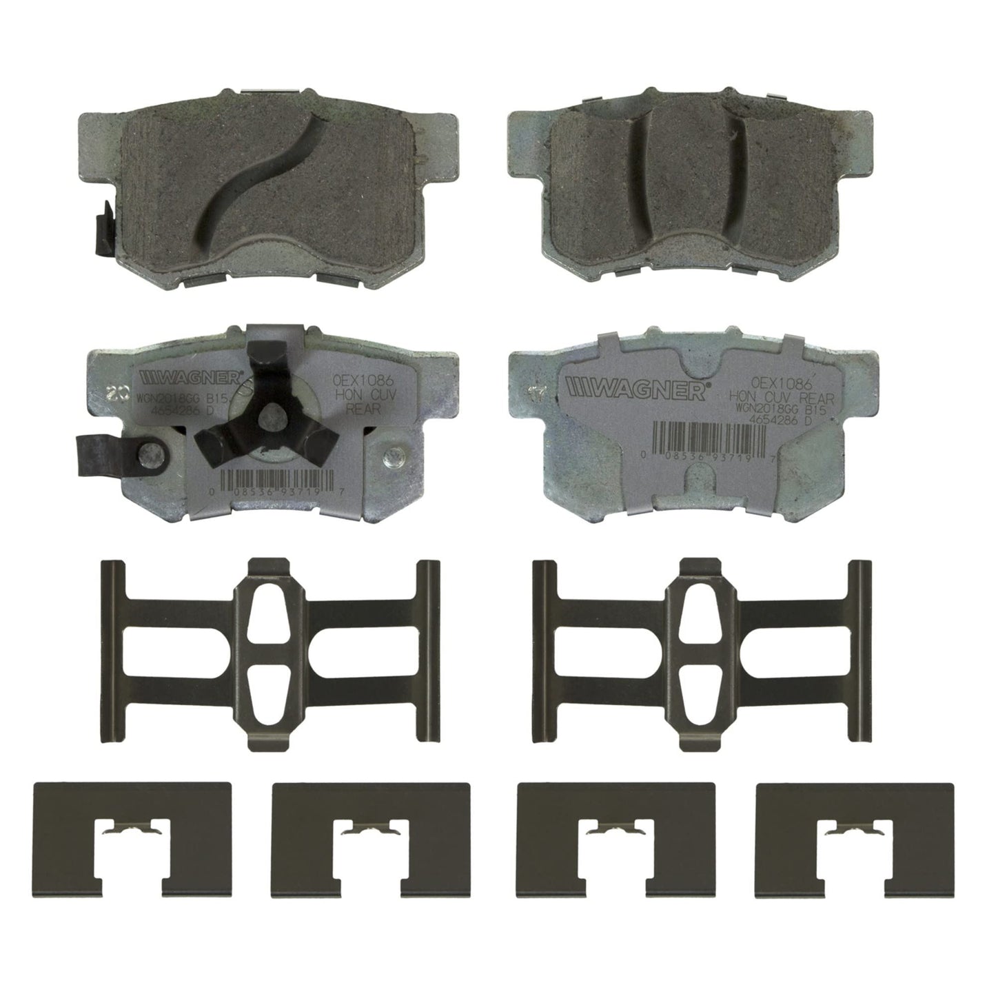 Wagner OEX1086 Disc Brake Pad Set