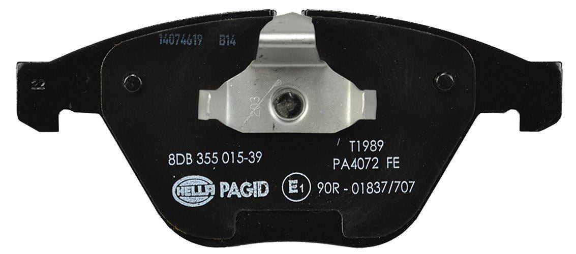 Hella-PAGID 355015391 Juego de pastillas de freno de disco