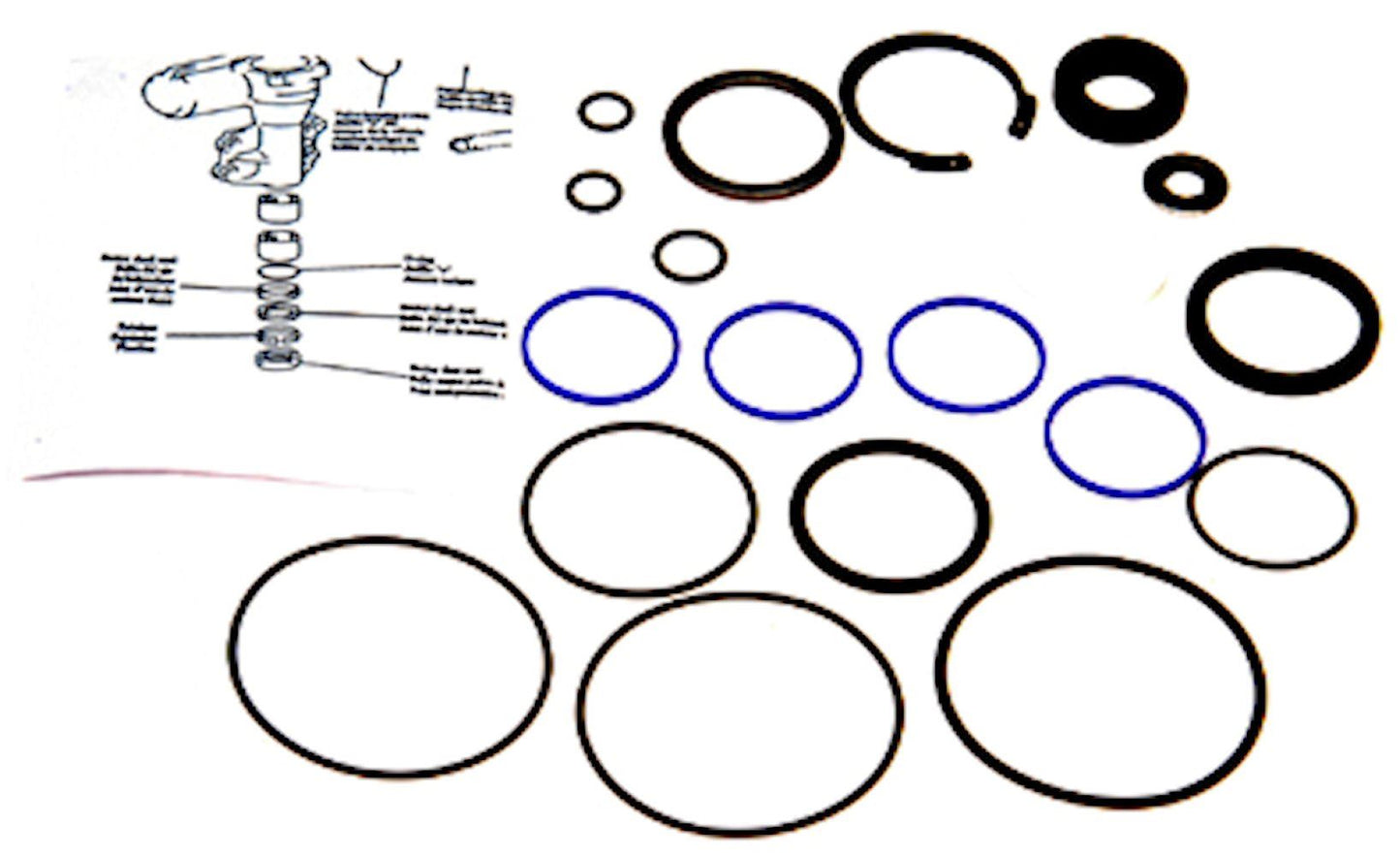 Edelmann 8749 Kit de joints de mécanisme de direction