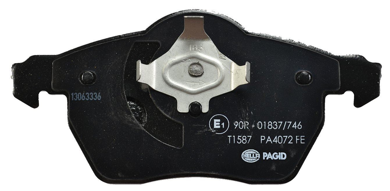 Hella-PAGID 355006921 Jeu de plaquettes de frein à disque