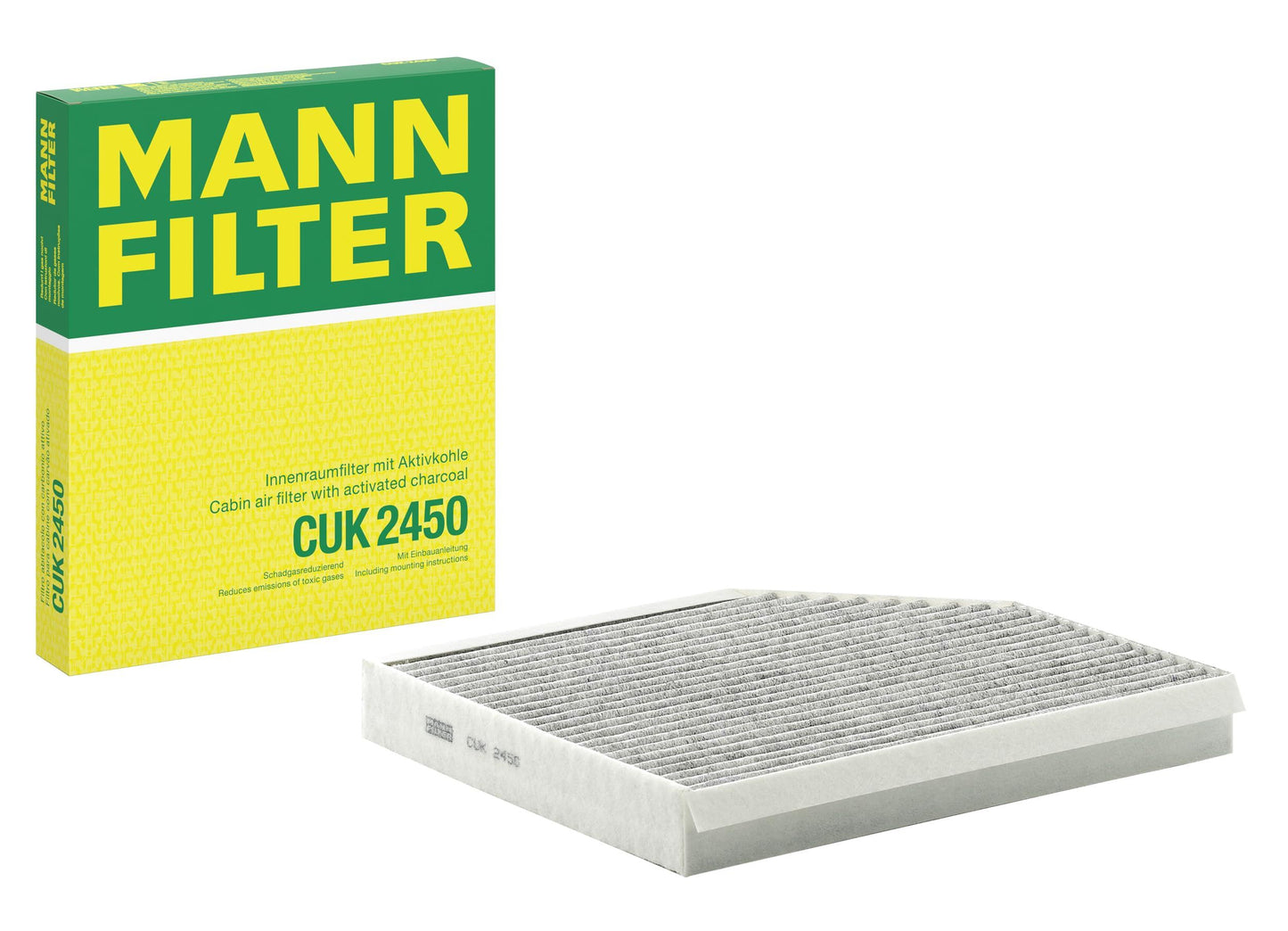 Filtre à air d'habitacle MANN-FILTER CUK 2450
