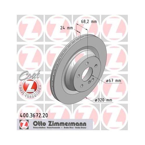 Zimmermann 400367220 (Pack of 2)