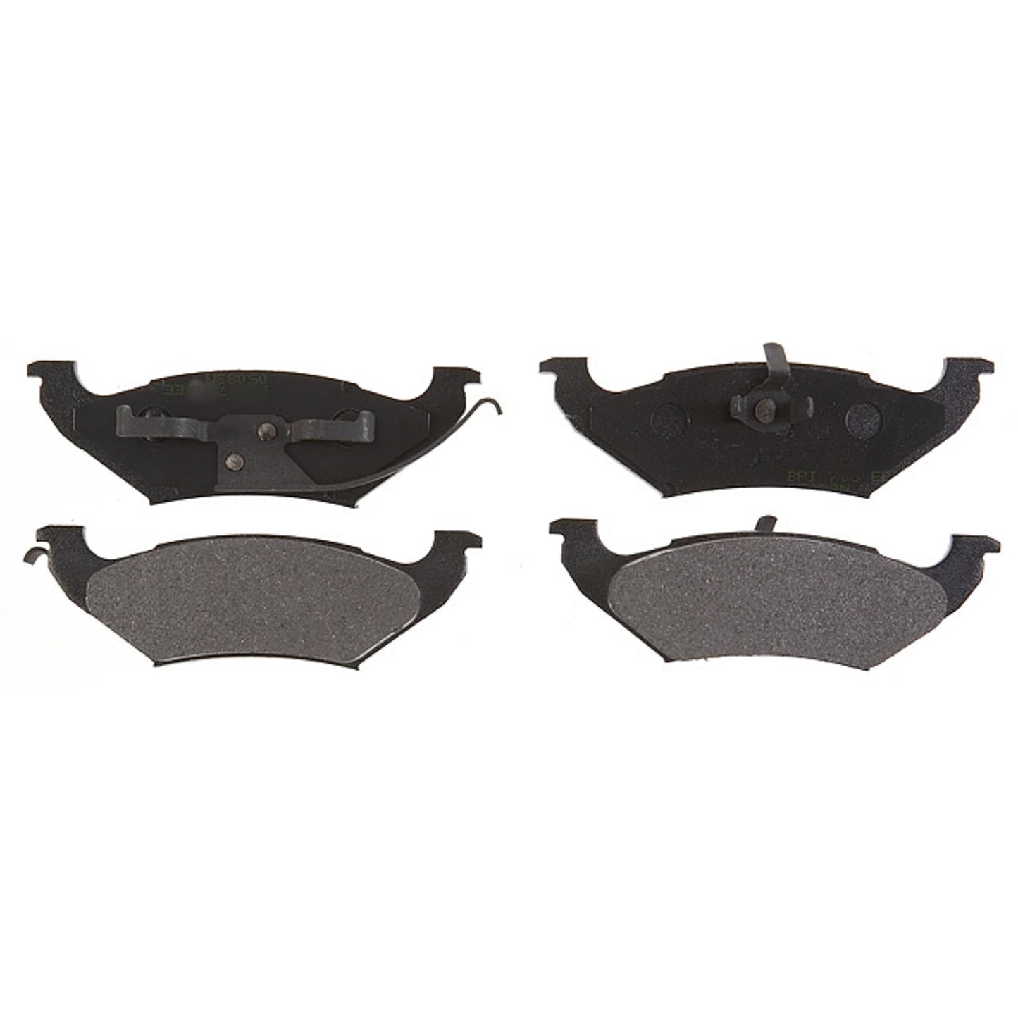 ACDelco Professional Durastop 17D662M Jeu de plaquettes de frein à disque