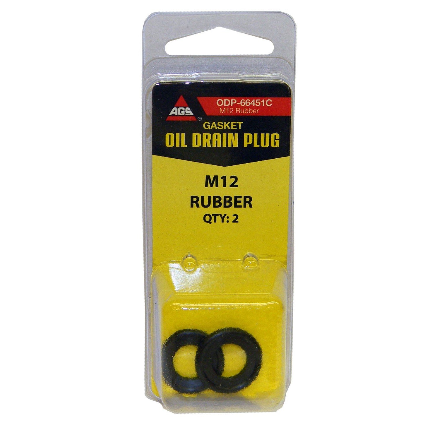 AGS Company ODP-66451C Junta de tapón de drenaje de aceite del motor