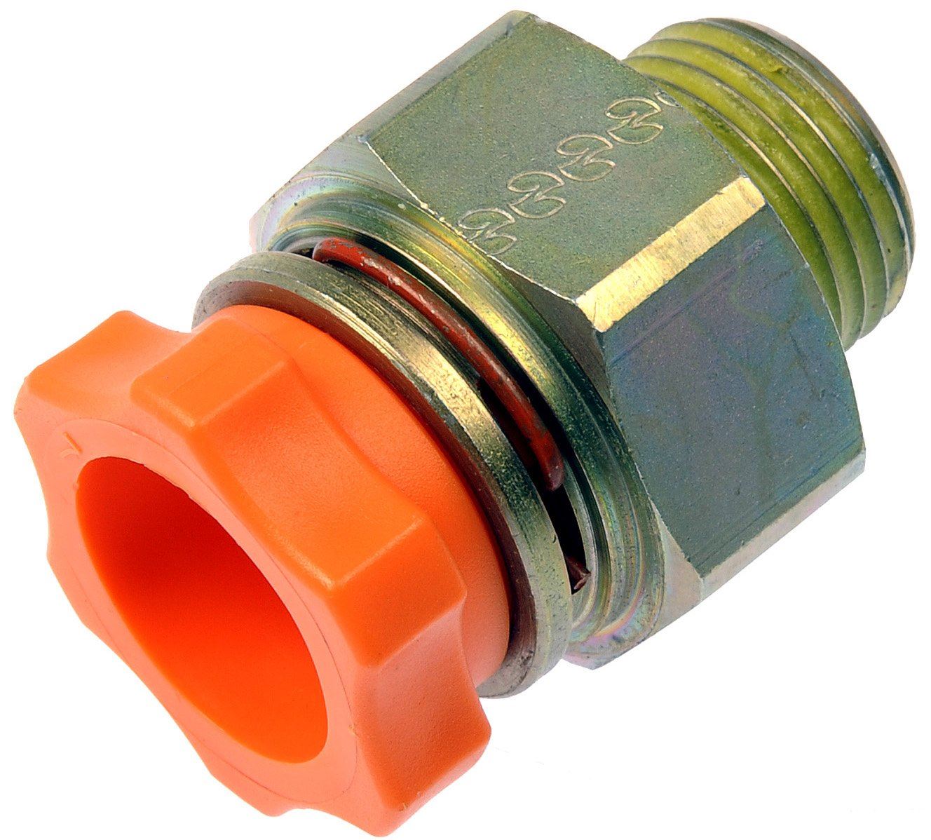 Dorman 800-705 Conector de línea del enfriador de aceite del motor