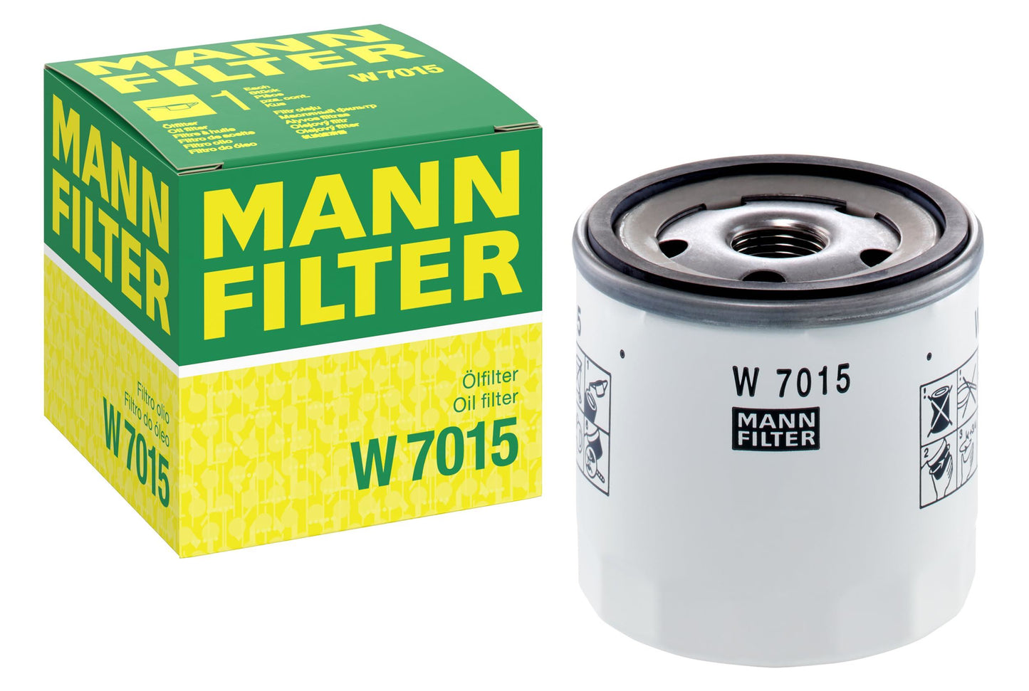 MANN-FILTER W 7015 Engine Oil Filter