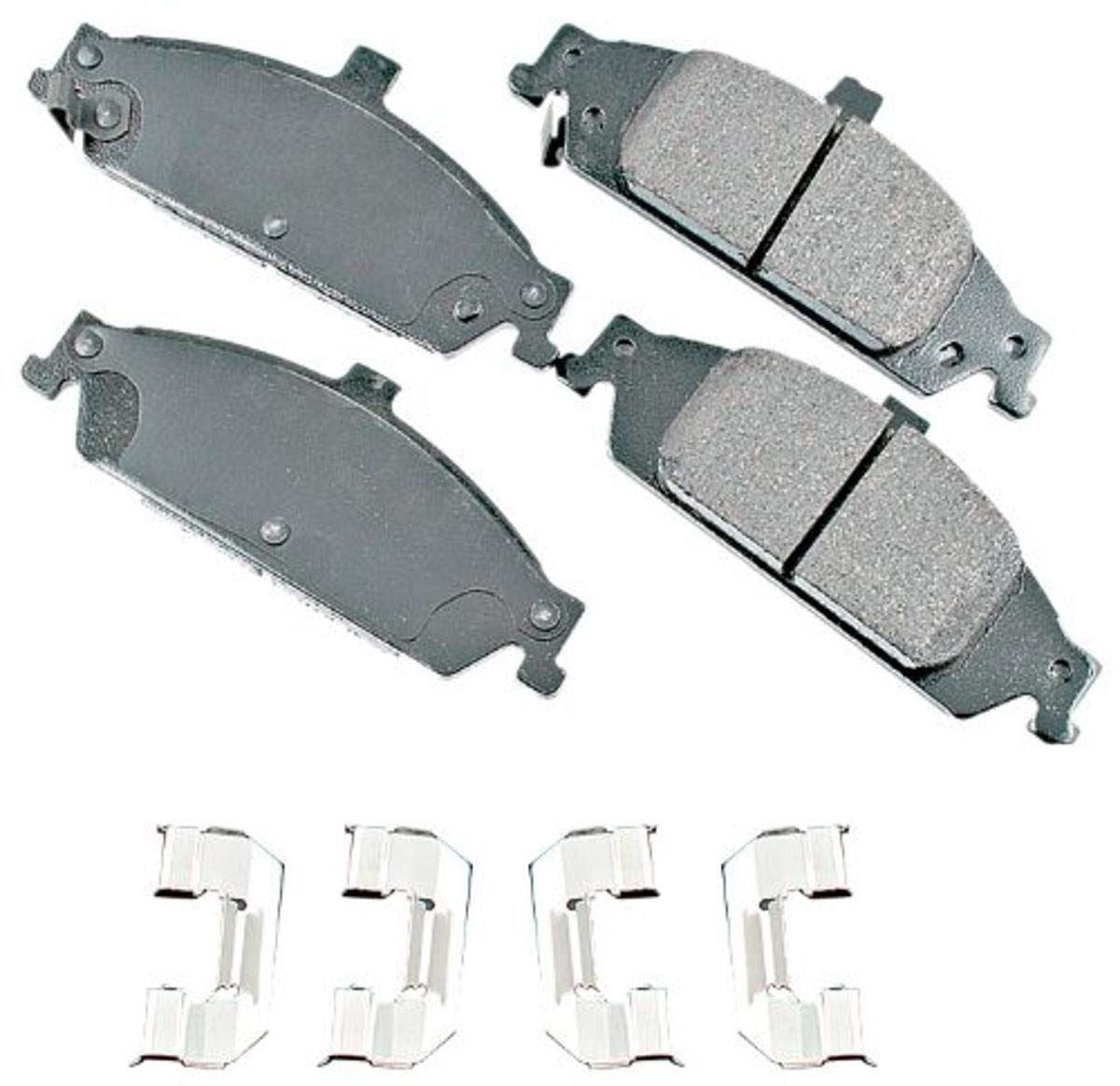 Akebono ACT727 Jeu de plaquettes de frein à disque