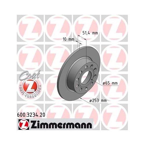 Zimmermann 600323420 (Pack of 2)