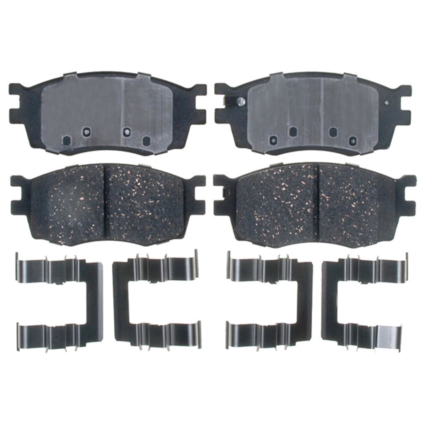 ACDelco Professional Durastop 17D1156CH Jeu de plaquettes de frein à disque