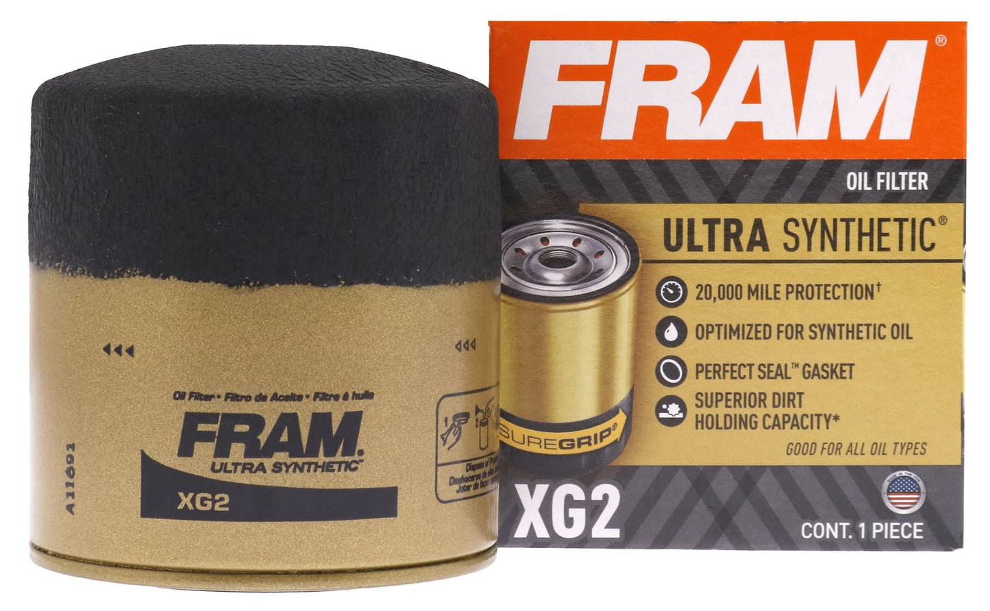 Filtre à huile moteur Fram XG2