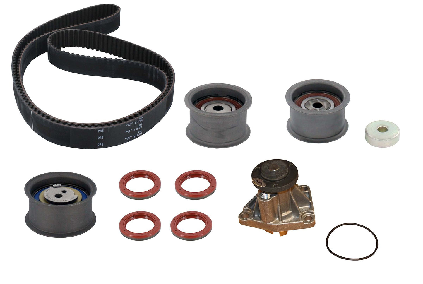 CRP PP285LK3 Kit de correa de distribución del motor con bomba de agua