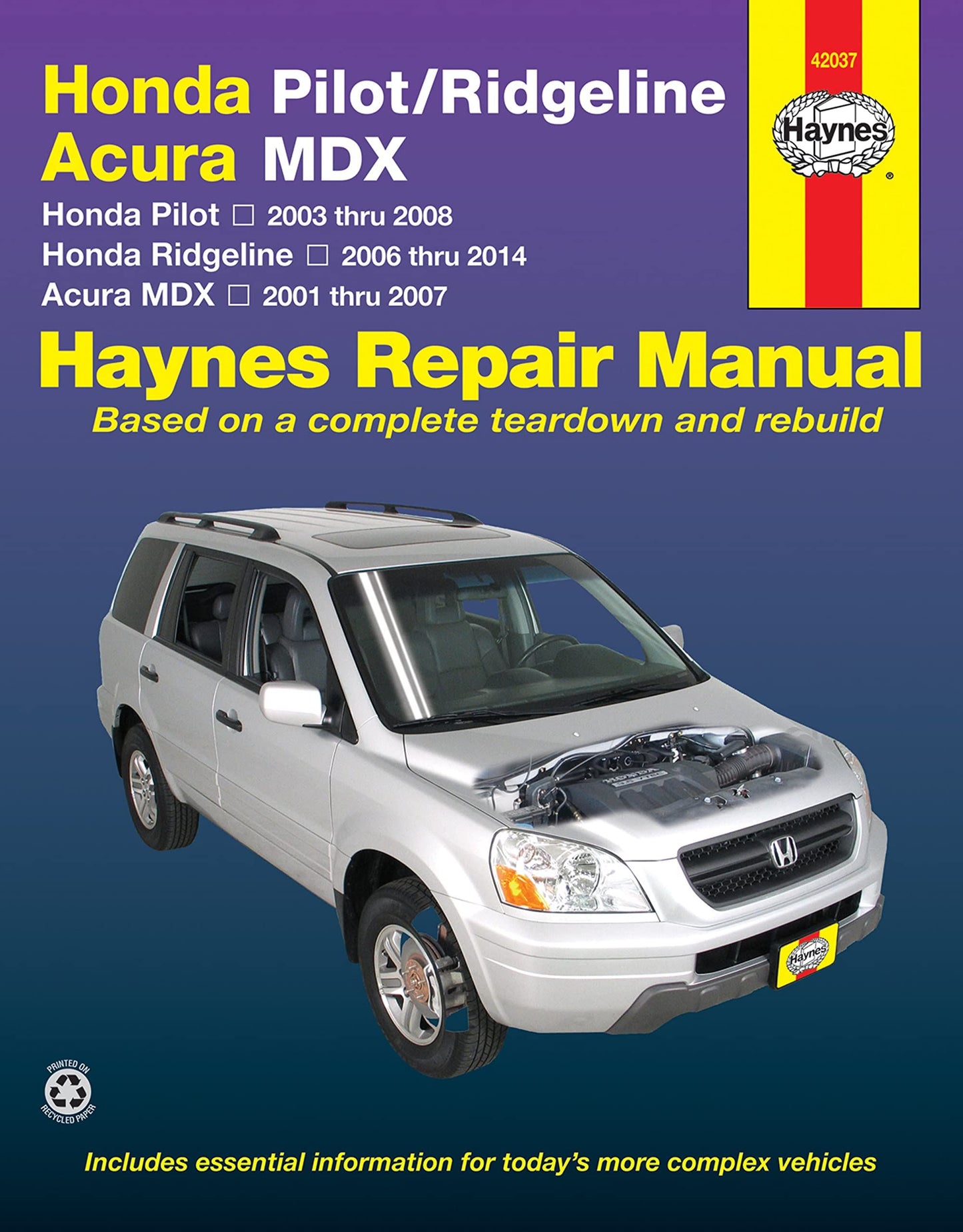 Haynes Publications 42037 Repair Manual