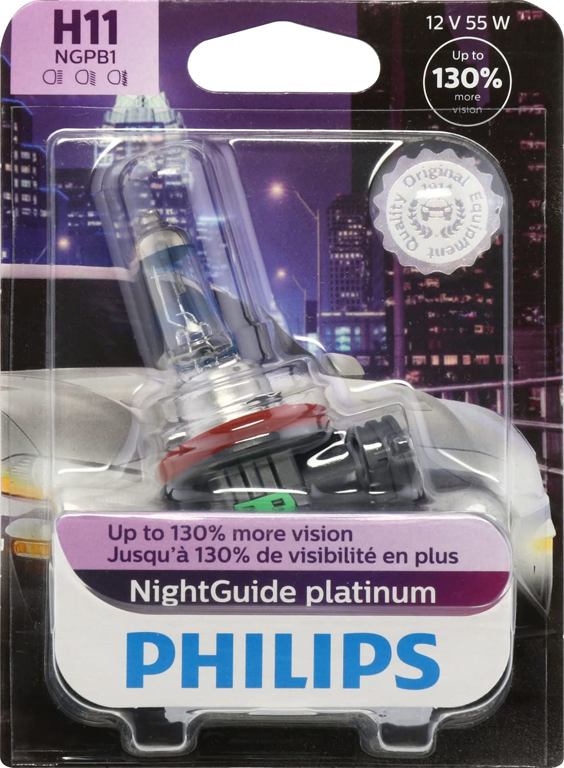 Philips H11NGPB1 Headlight Bulb