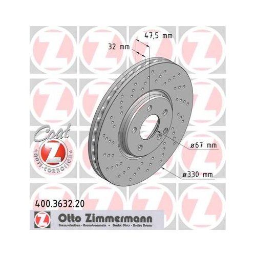 Zimmermann 400363220 (Pack of 2)