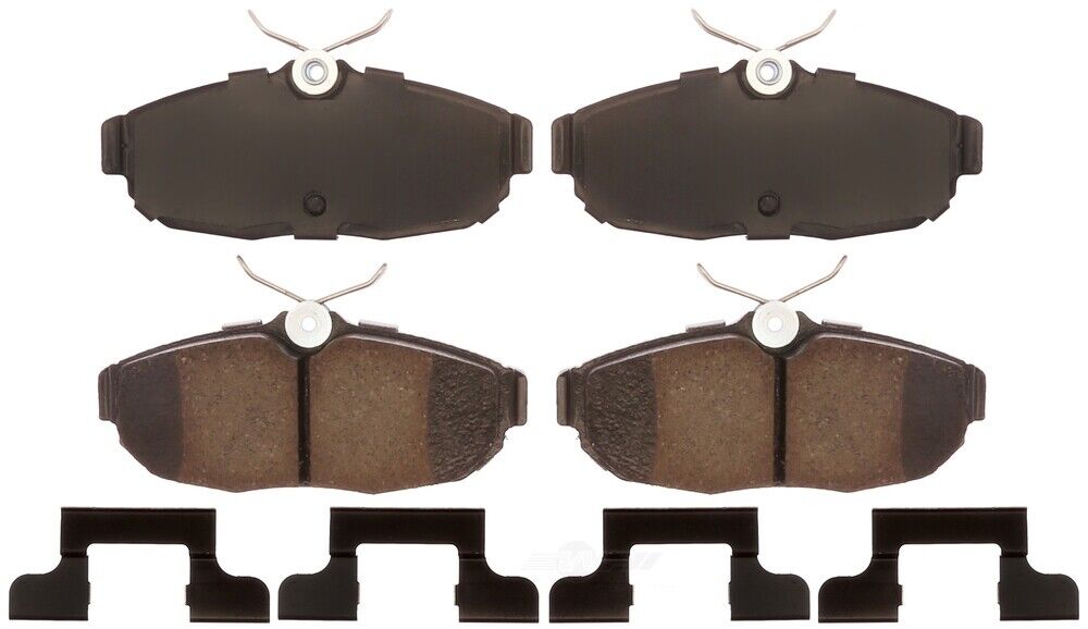 ACDelco Professional Durastop 17D1082CH Disc Brake Pad Set
