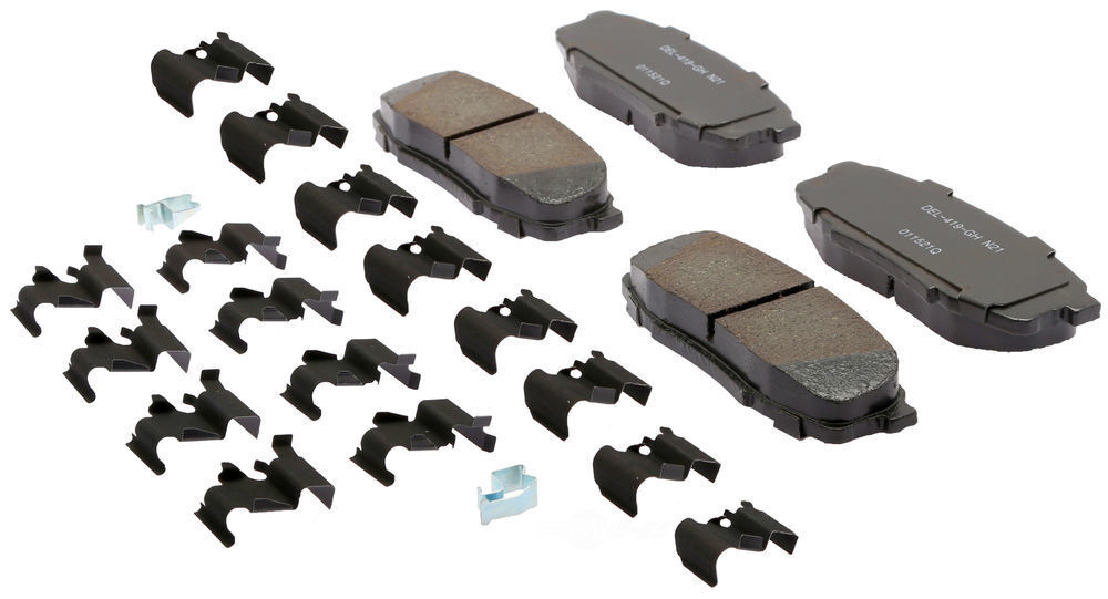 ACDelco Professional Durastop 17D1304CHF1 Disc Brake Pad Set