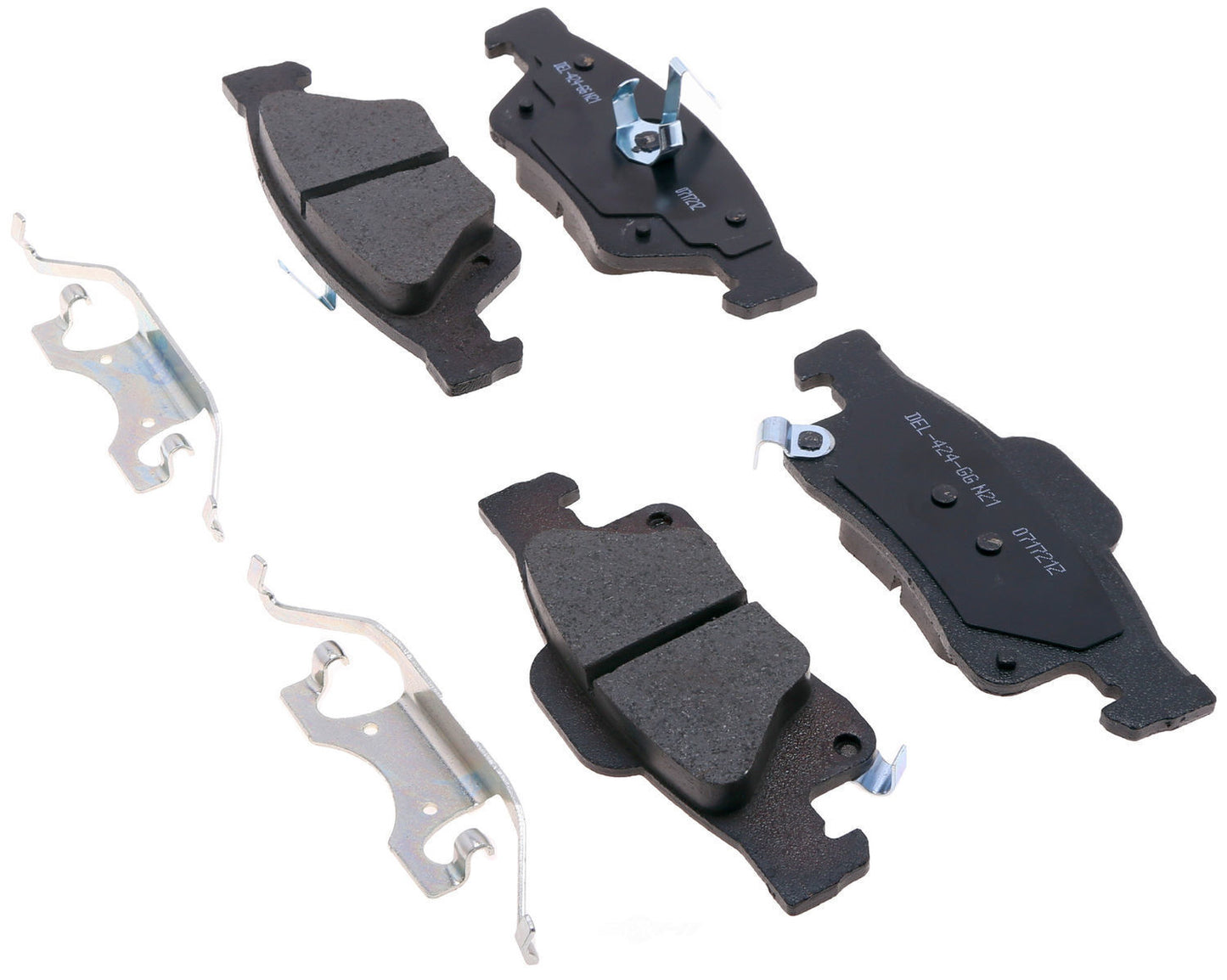 ACDelco Professional Durastop 17D1498CH Disc Brake Pad Set