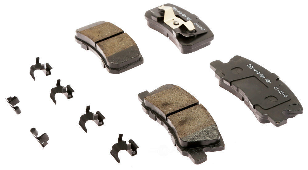 ACDelco Professional Durastop 17D868CHF1 Disc Brake Pad Set