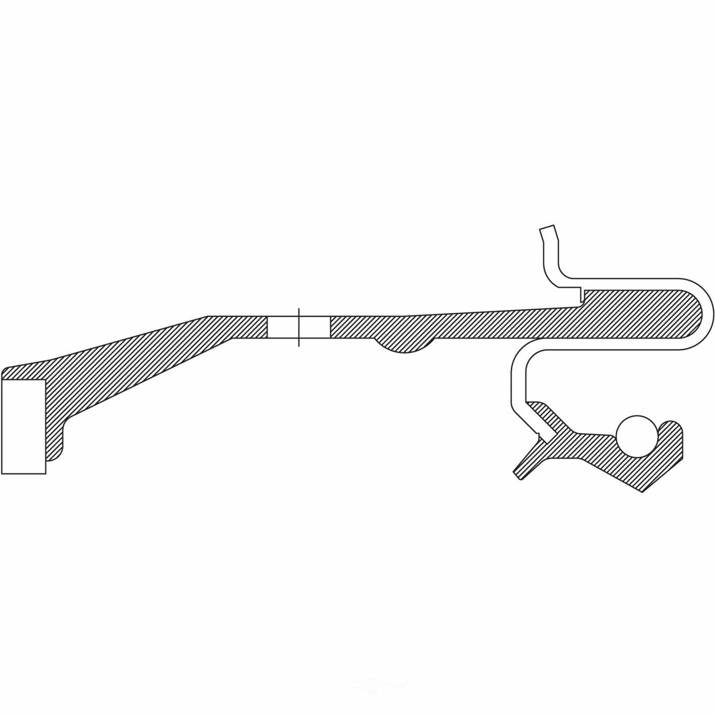 National Seal/Bearing 710675 Transfer Case Output Shaft Seal