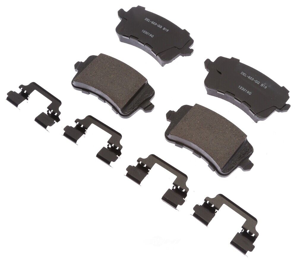 ACDelco Professional Durastop 17D1386ACH Disc Brake Pad Set