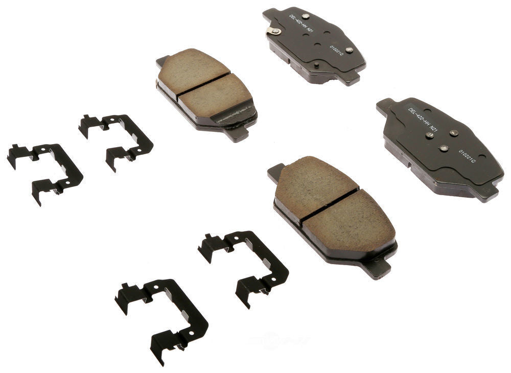ACDelco Professional Durastop 17D1886CHF1 Disc Brake Pad Set