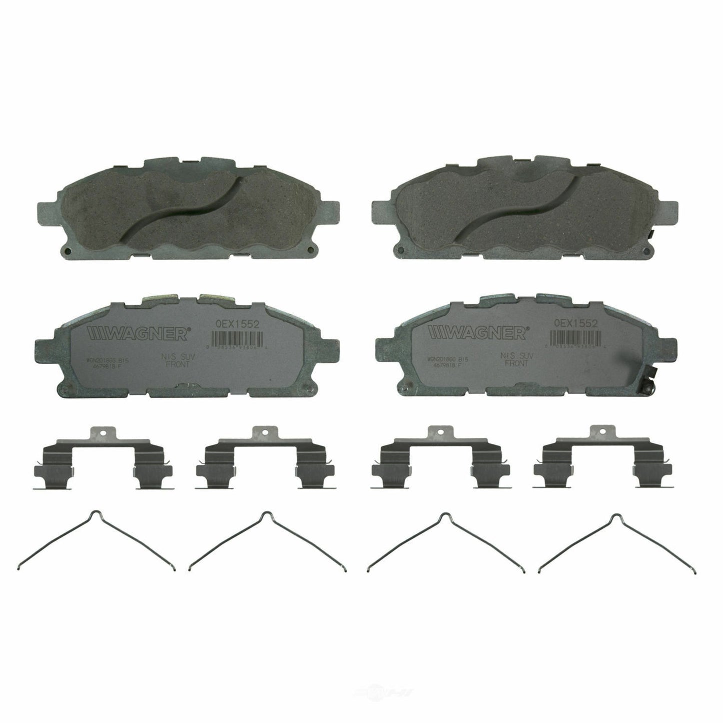 Wagner OEX1552 Disc Brake Pad Set