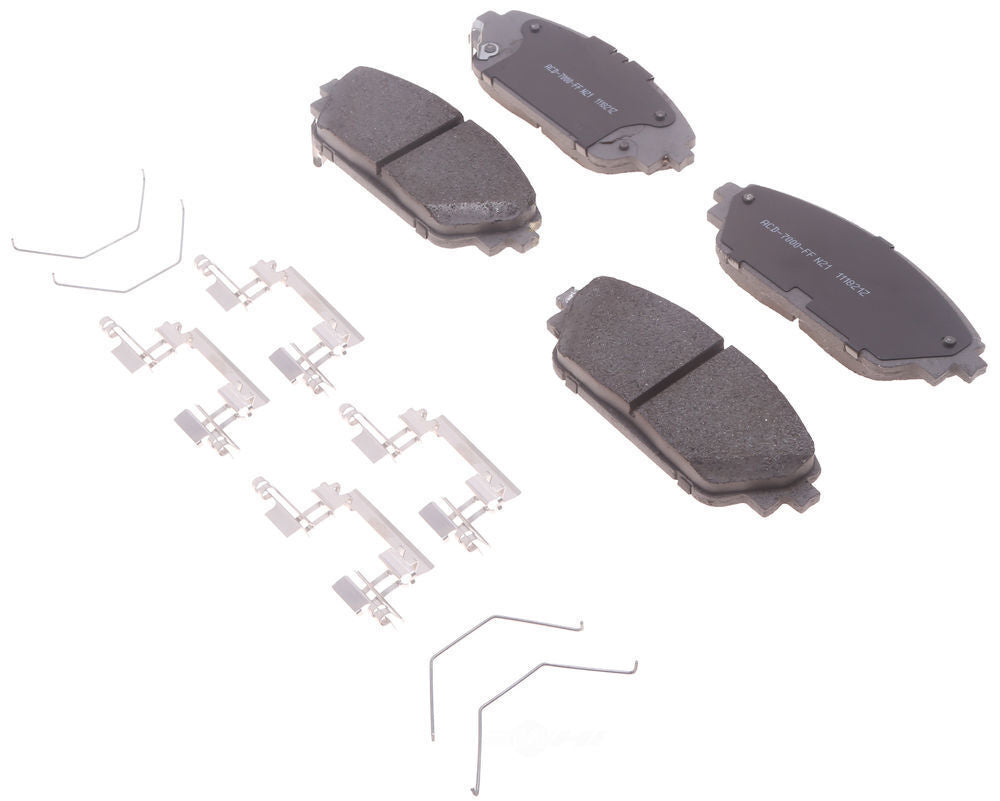 ACDelco Advantage 14D2218CH Disc Brake Pad Set