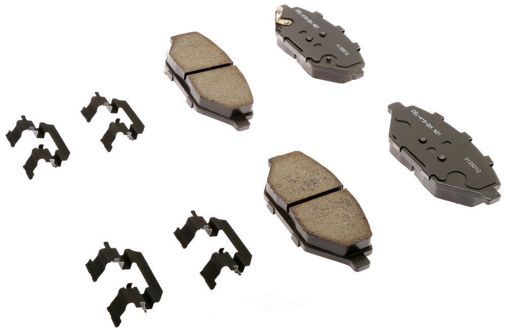 ACDelco Professional Durastop 17D1864ACHF1 Disc Brake Pad Set