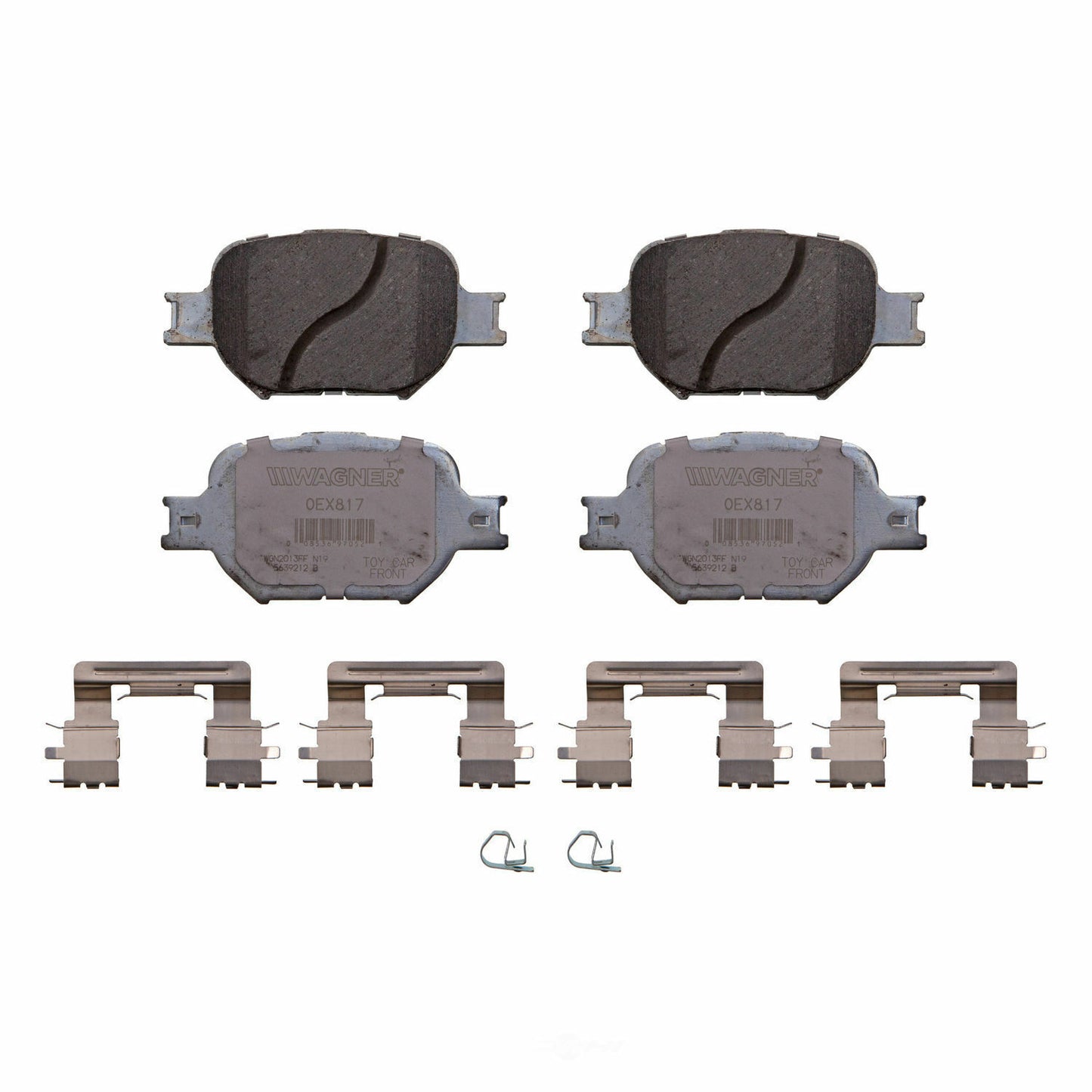 Wagner OEX817 Disc Brake Pad Set