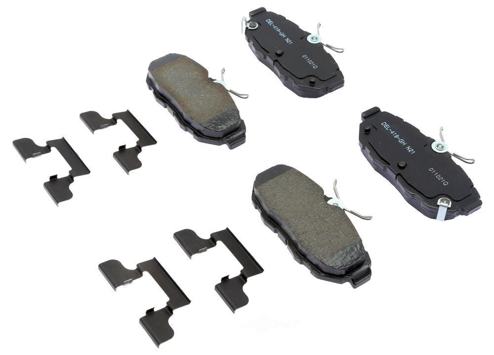 ACDelco Professional Durastop 17D1465CHF1 Disc Brake Pad Set