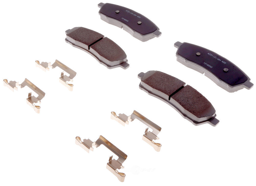 ACDelco Advantage 14D757CHF2 Disc Brake Pad Set