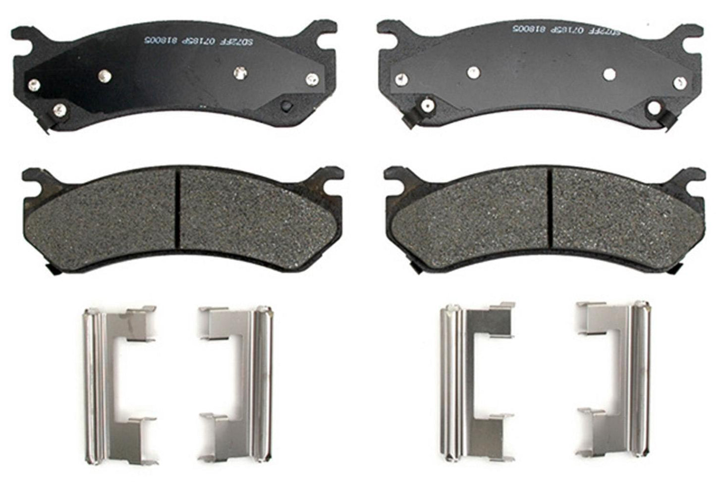 ACDelco Professional Durastop 17D785MHF1 Disc Brake Pad Set