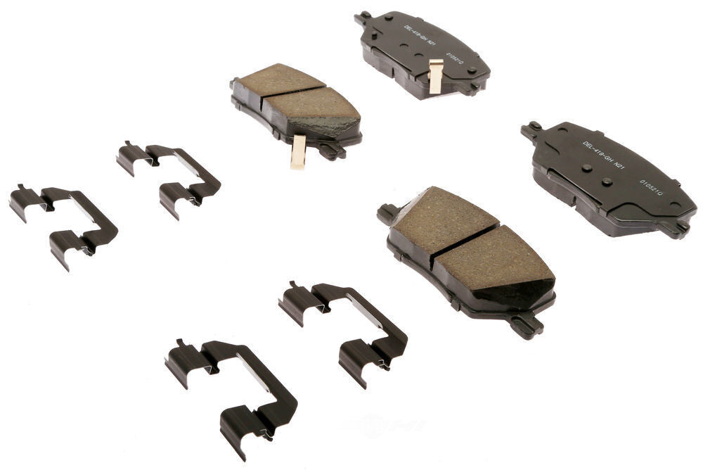 ACDelco Professional Durastop 17D1811CHF1 Disc Brake Pad Set