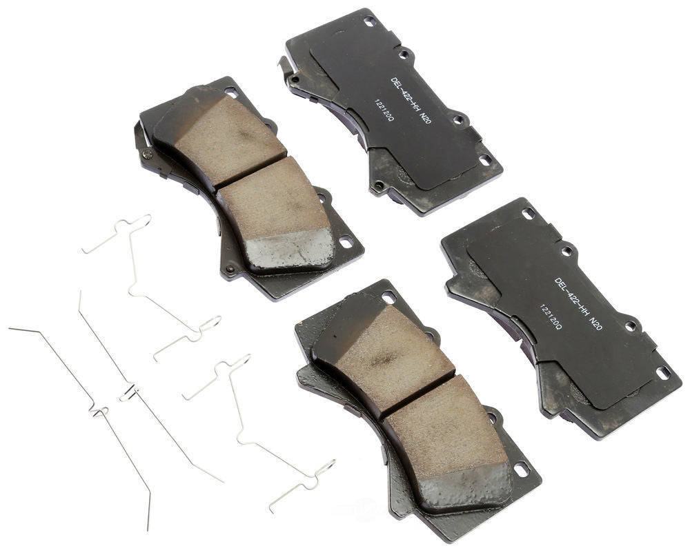 ACDelco Professional Durastop 17D1303CHF1 Disc Brake Pad Set
