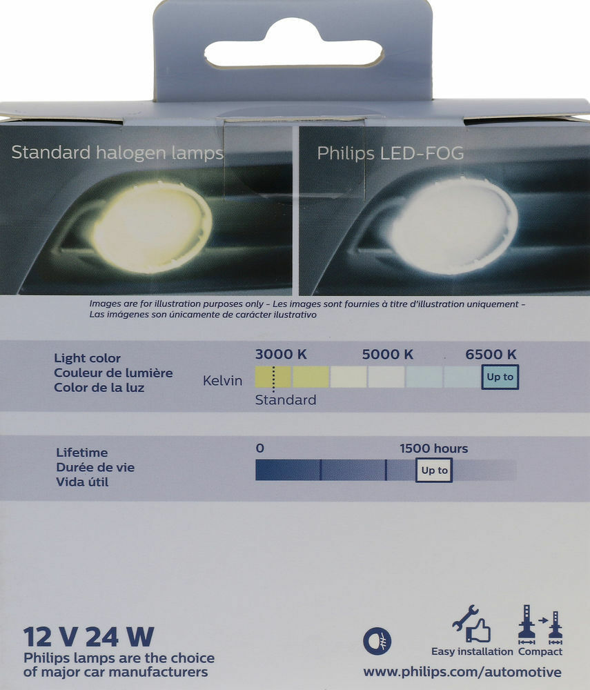 Philips PS24WUEFLED Fog Light Bulb