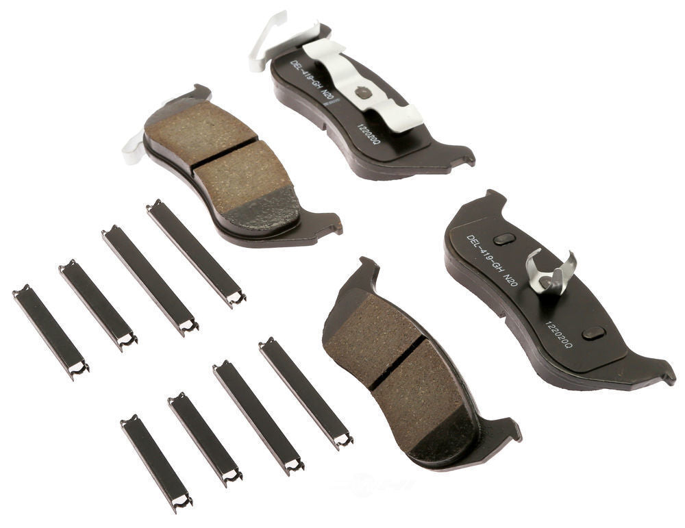 ACDelco Professional Durastop 17D981CHF1 Disc Brake Pad Set