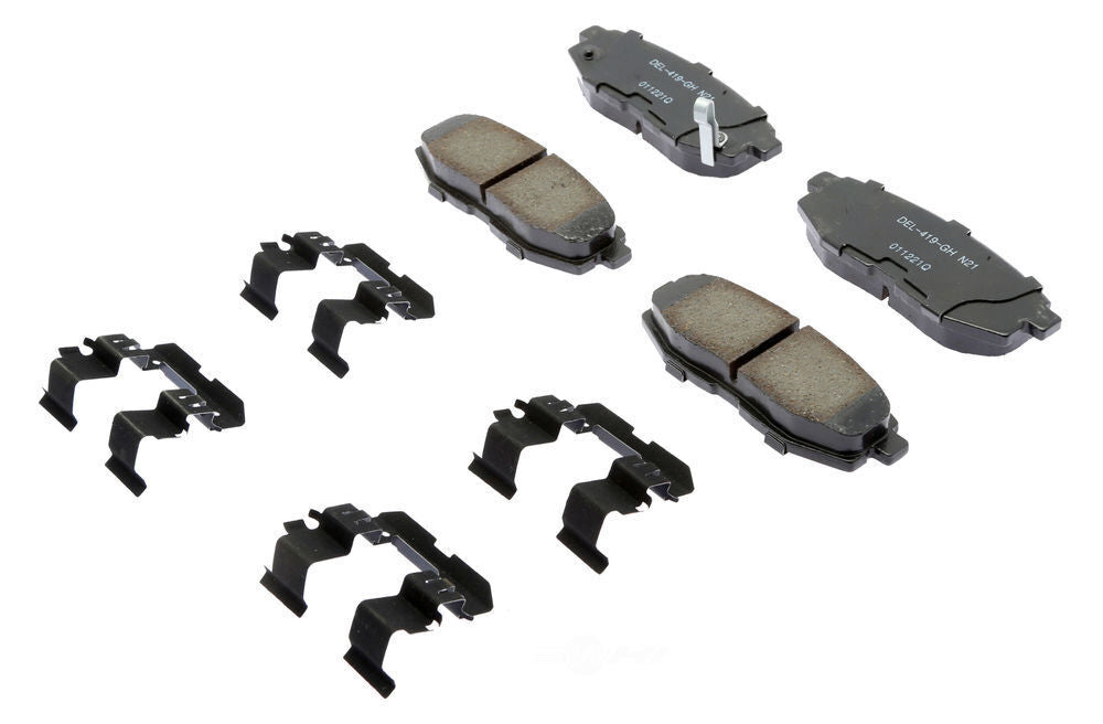ACDelco Professional Durastop 17D1124CHF2 Disc Brake Pad Set