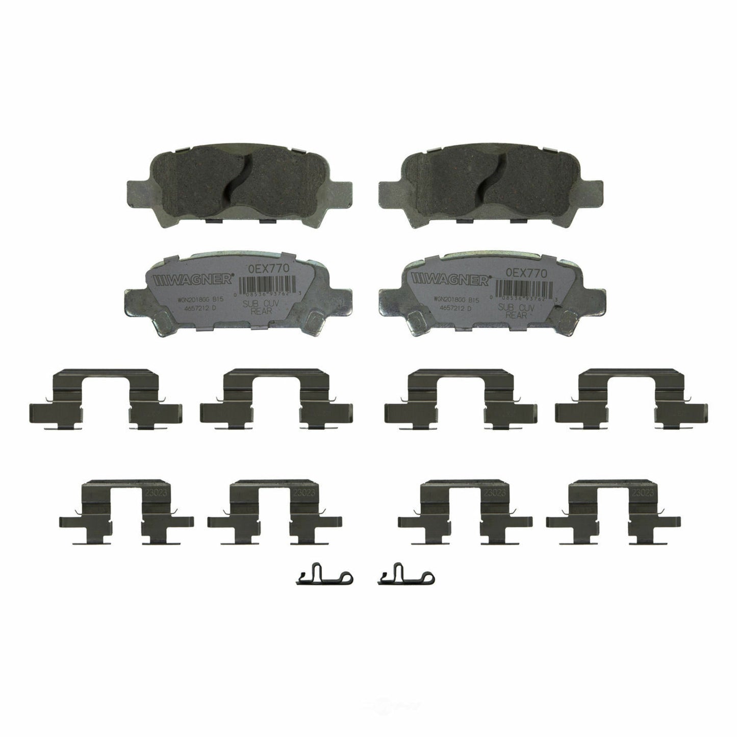 Wagner OEX770 Disc Brake Pad Set