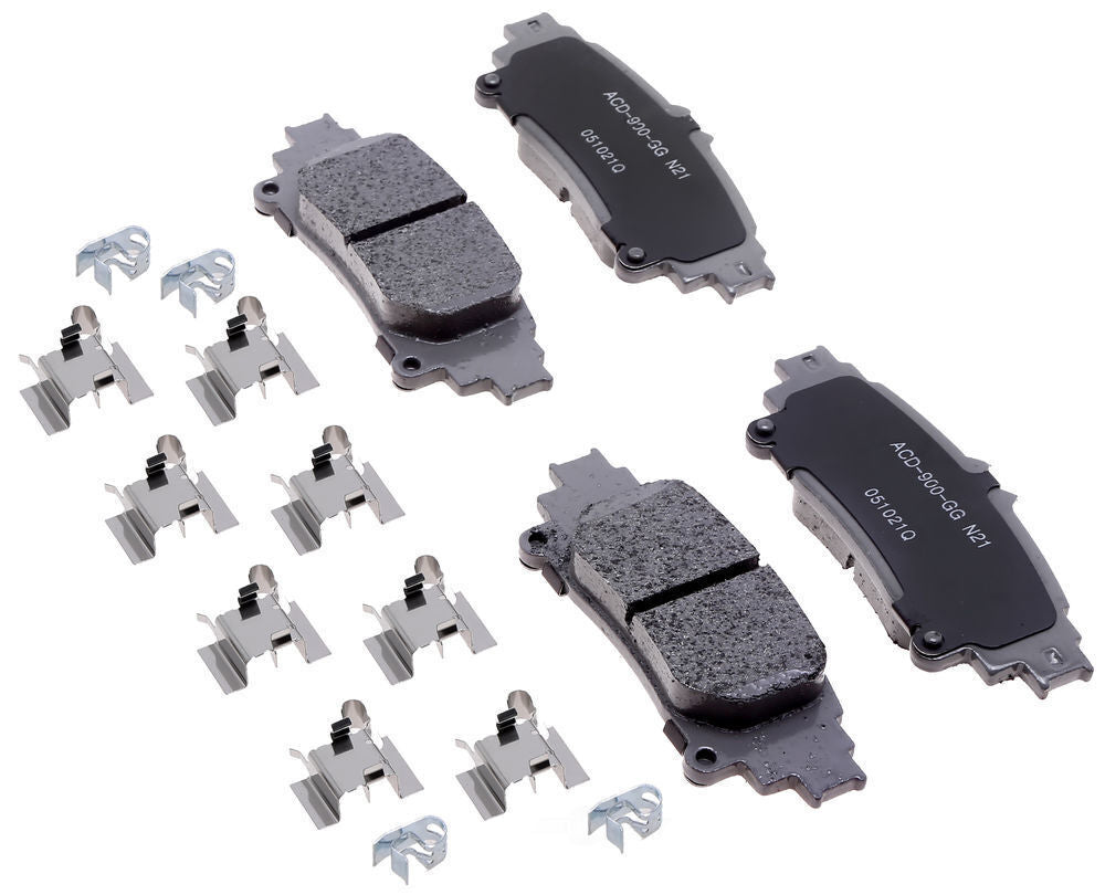 ACDelco Advantage 14D1391BCHF1 Disc Brake Pad Set