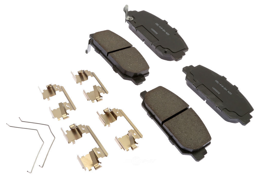 ACDelco Professional Durastop 17D1625CHF1 Disc Brake Pad Set