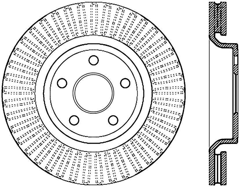 Stoptech 126.58008SR Disc Brake Rotor