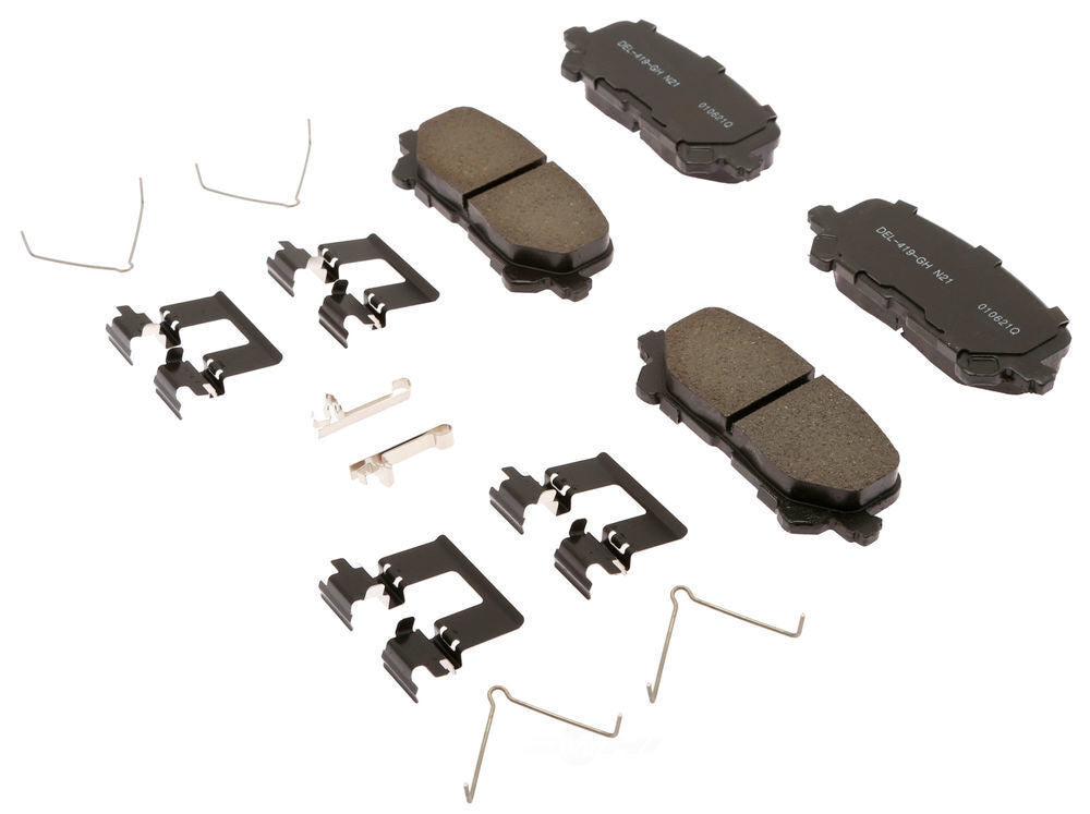 ACDelco Professional Durastop 17D1724CHF1 Disc Brake Pad Set