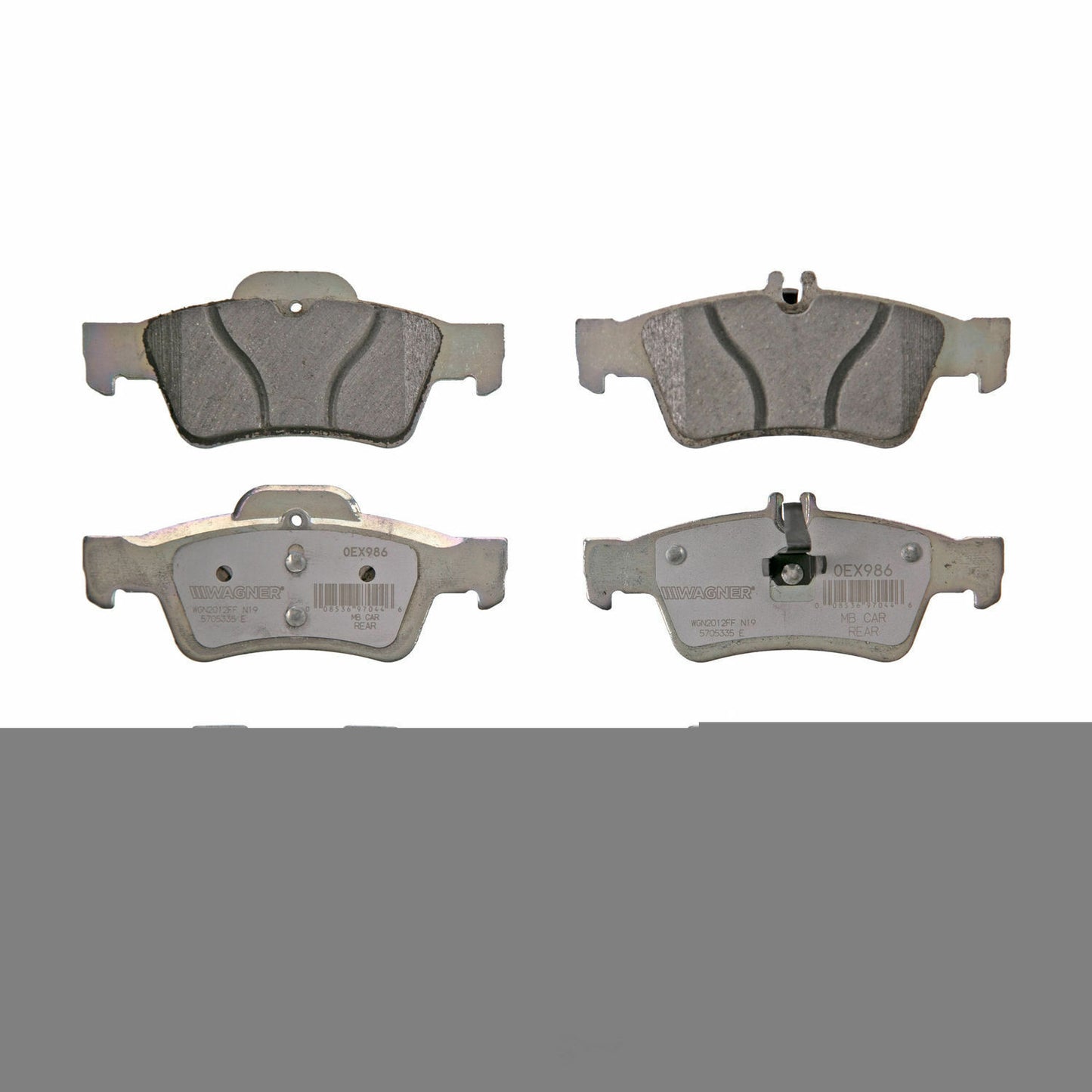 Wagner OEX986 Disc Brake Pad Set